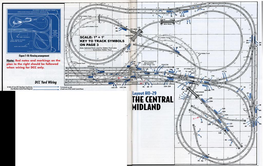 ho track plans for two train layout